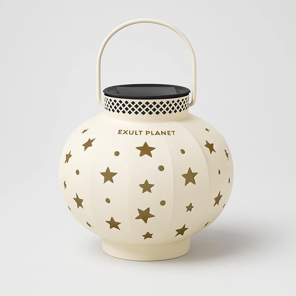Solar-Powered Star Lantern for Eco-Friendly Outdoor Ambiance - Image 5