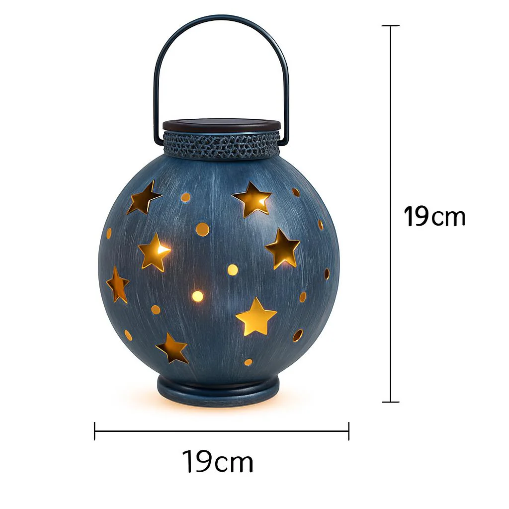 Solar-Powered Star Lantern for Eco-Friendly Outdoor Ambiance - Image 9