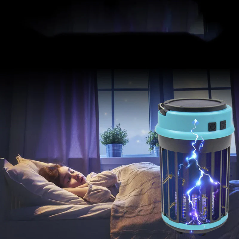 Solar-Powered LED Mosquito Killer Trap - Image 9