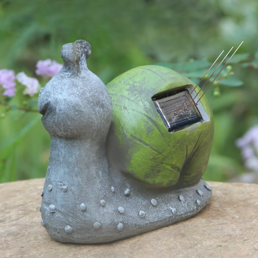 Solar-Powered Snail Garden Light - Eco-Friendly Outdoor Décor - Image 12