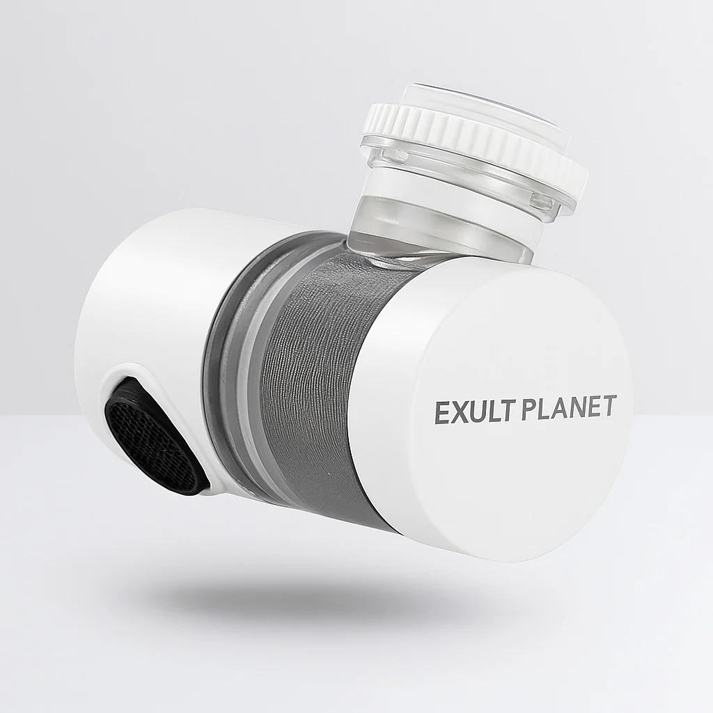 Splash Proof Water Filter Booster Faucet Filter