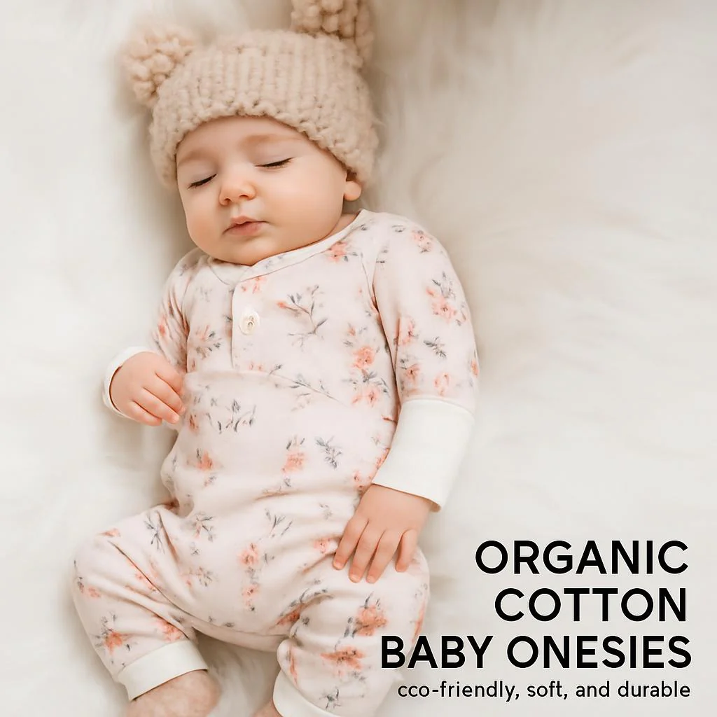 Organic Cotton Baby Onesies - Eco-Friendly, Soft, and Durable - Image 3