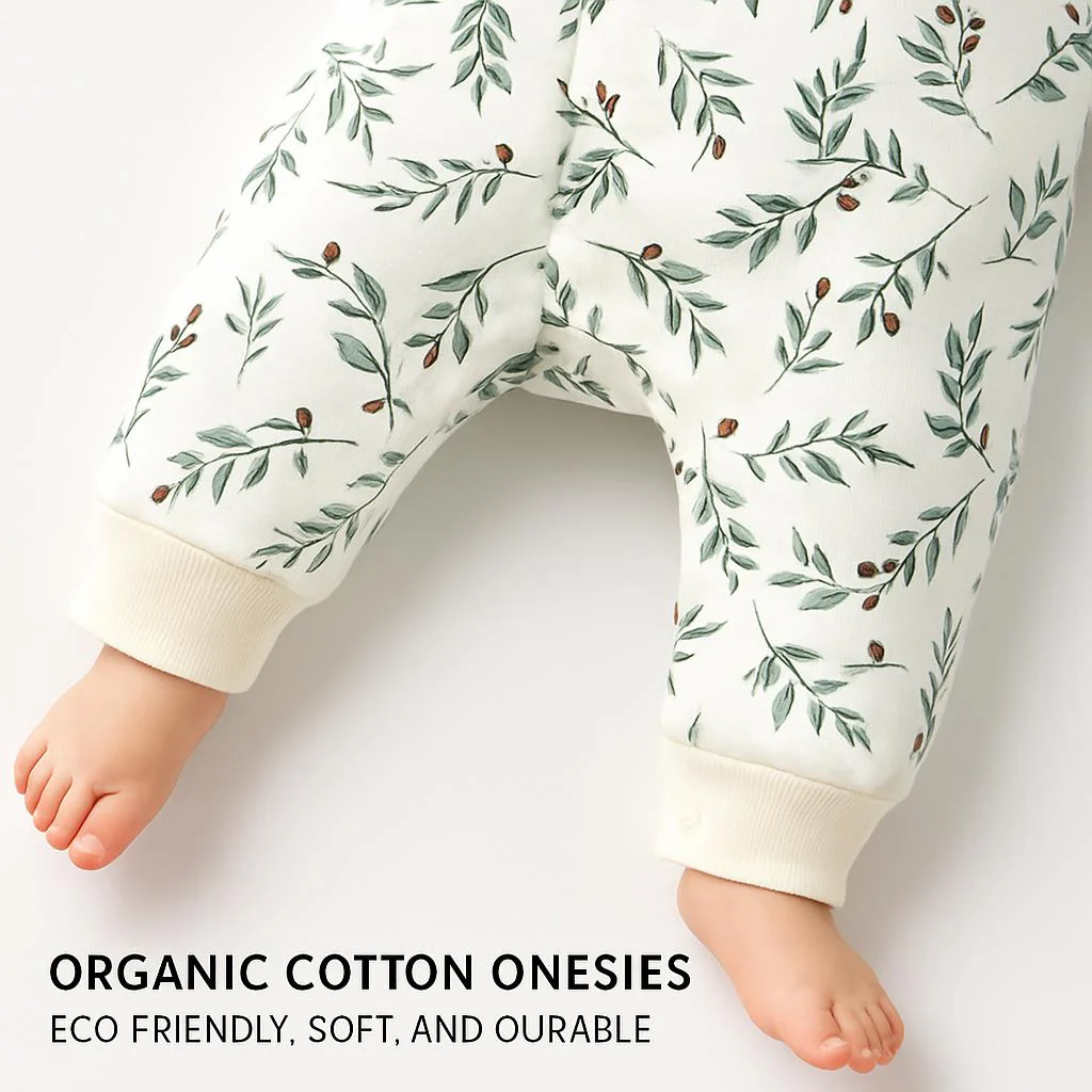 Organic Cotton Baby Onesies - Eco-Friendly, Soft, and Durable - Image 5