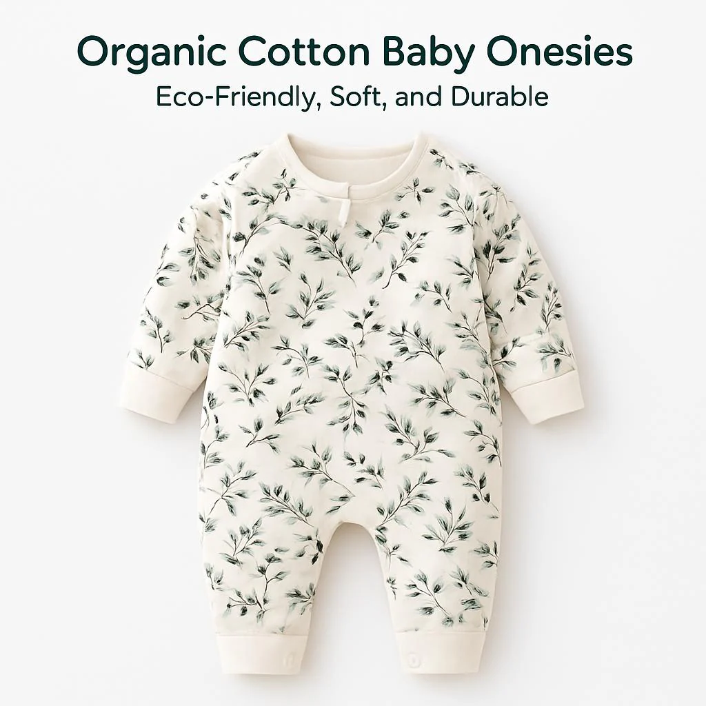 Organic Cotton Baby Onesies - Eco-Friendly, Soft, and Durable - Image 6