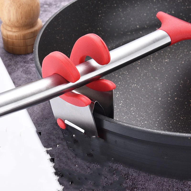 Mess-Free Silicone Spoon Holder Clip - Image 15