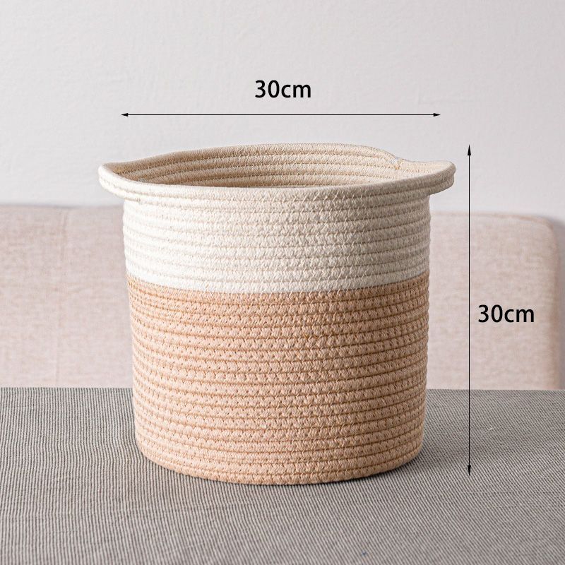 Eco-Friendly Hand Woven Storage Basket for Clothes & Toys - Image 16