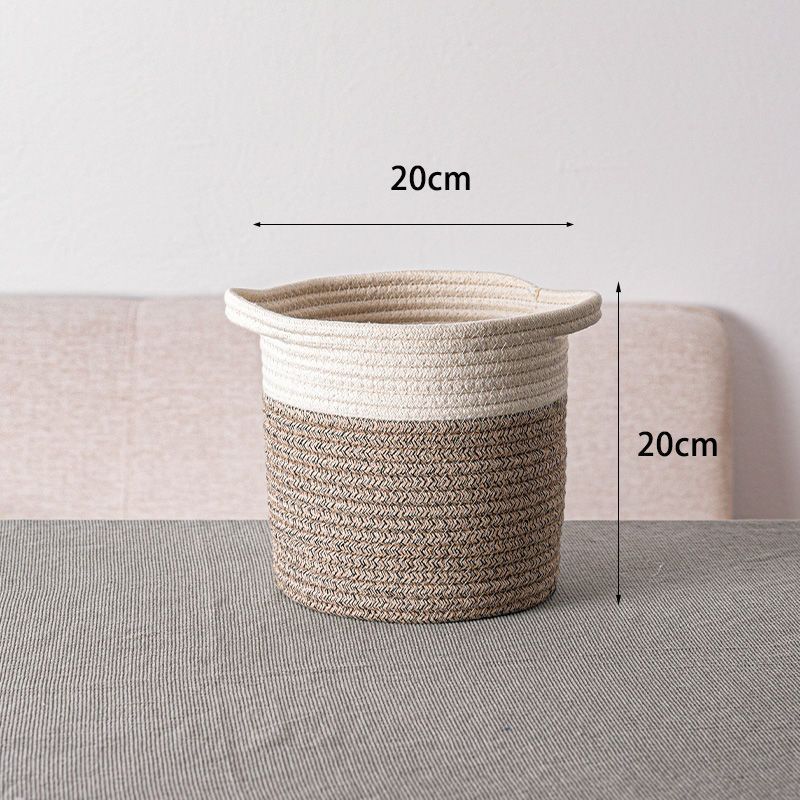 Eco-Friendly Hand Woven Storage Basket for Clothes & Toys - Image 18