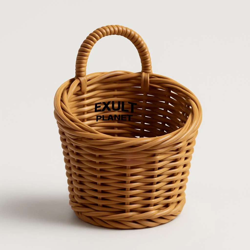 Eco-Friendly Wicker Storage Baskets for Bathroom Organization - Image 12