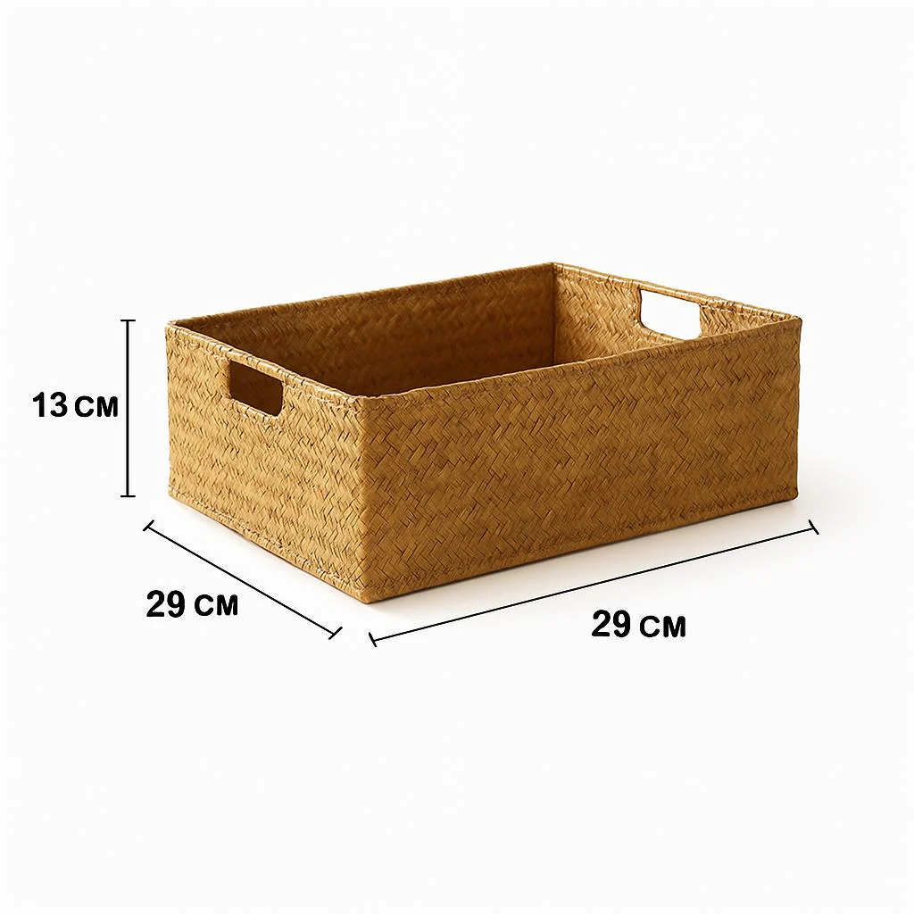 Eco-Friendly Natural Fiber Storage Baskets - Sustainable Home Organization - Image 6