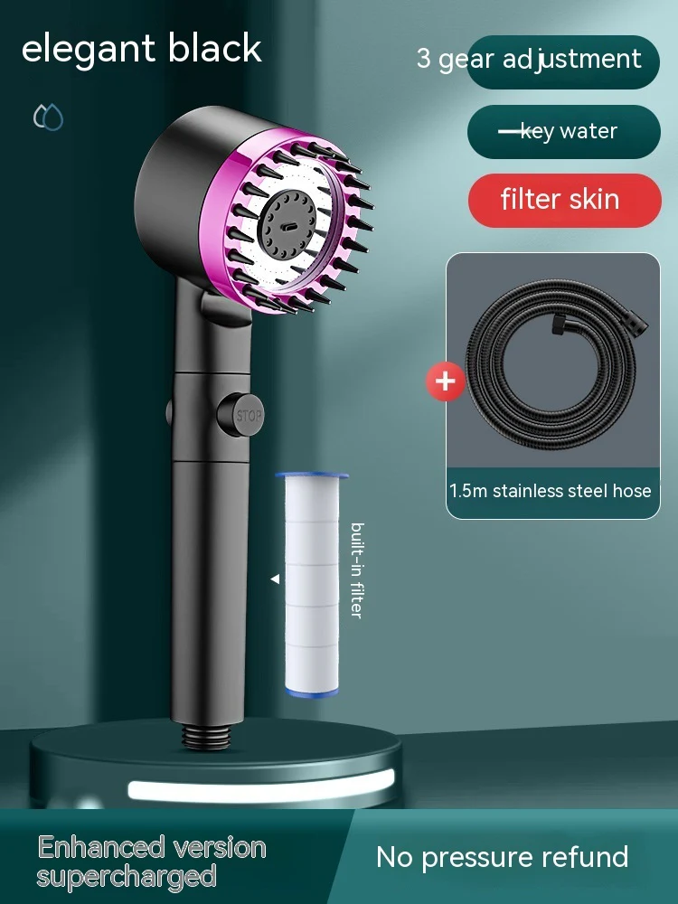 Eco-Friendly Water-Saving Handheld Showerhead with Filter - Image 12