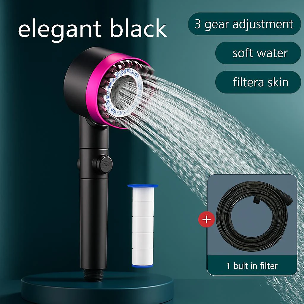 Eco-Friendly Water-Saving Handheld Showerhead with Filter - Image 7