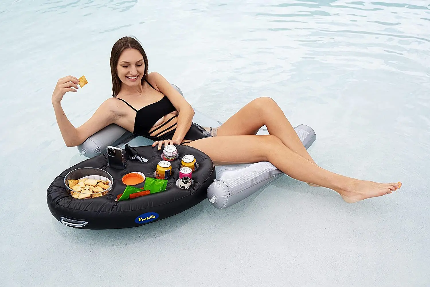 Summer Sea Bucket Cup Holder Inflatable Pool Beach Swimming Play Family Party Float Beer Drink Tray Cooler Table Toy Accessories - Image 18
