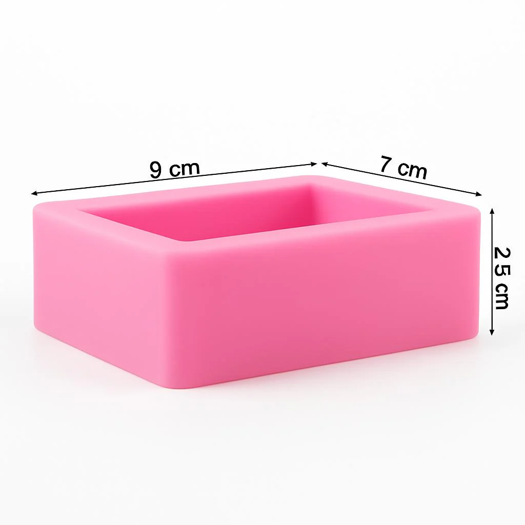 Eco-Friendly Silicone Soap Mold - Floral Design for Sustainable Soap Making - Image 6