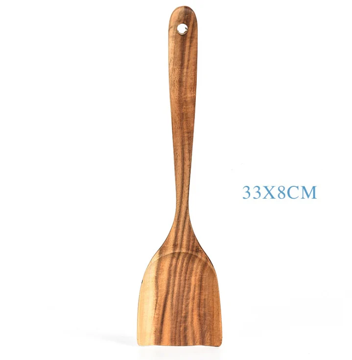 Eco-Friendly Wooden Kitchen Utensils Set - Sustainable & Durable - Image 35