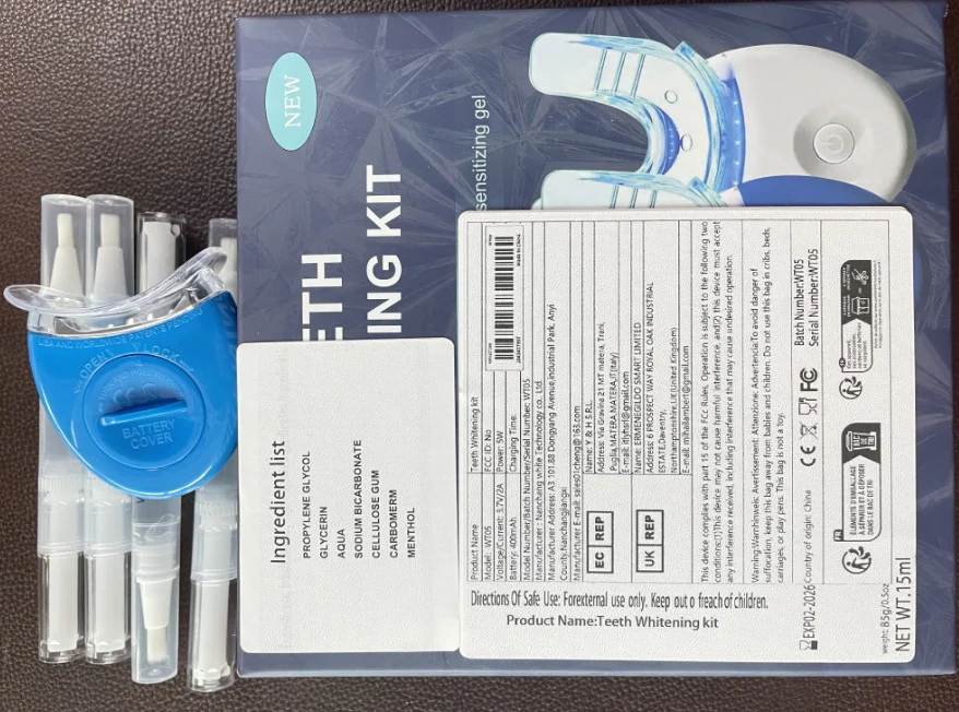 Eco-Friendly LED Teeth Whitening Kit with Reusable Mouthpiece - Image 16