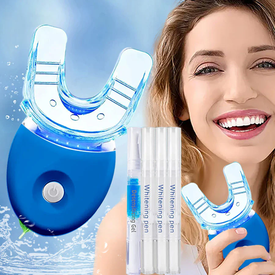Eco-Friendly LED Teeth Whitening Kit with Reusable Mouthpiece - Image 17