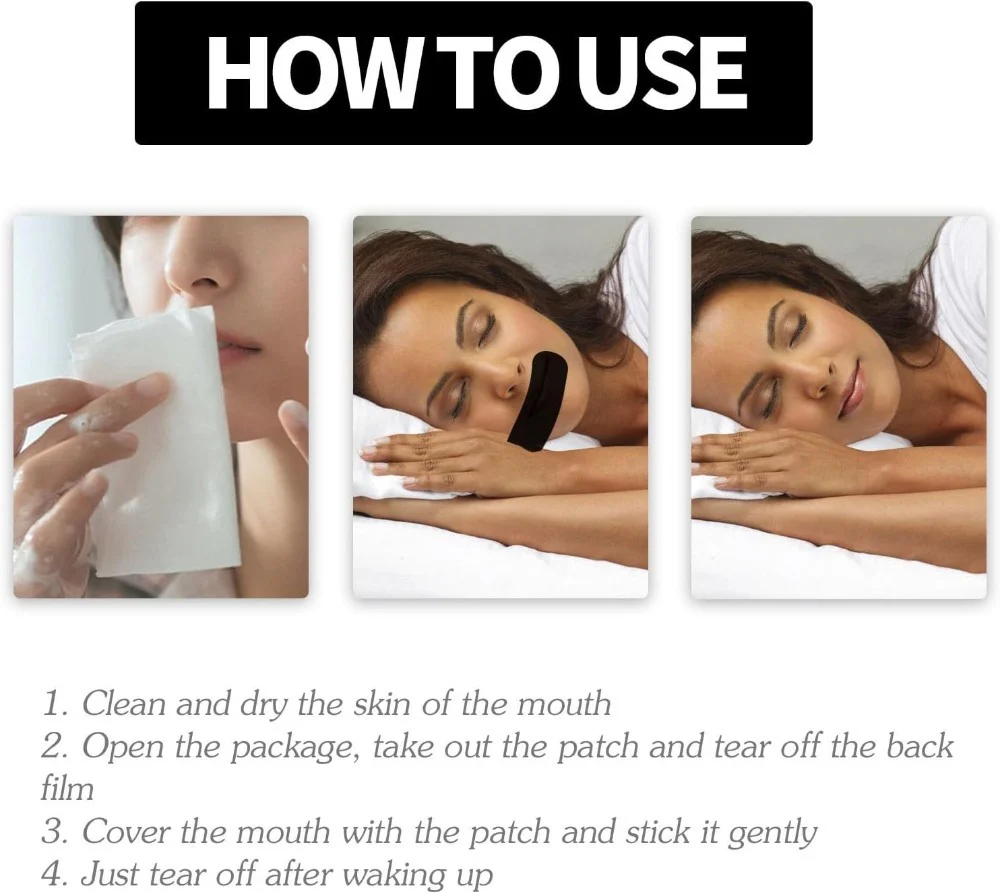 Sleep-Enhancing Mouth Tape for Snoring Reduction and Nasal Breathing - Image 16