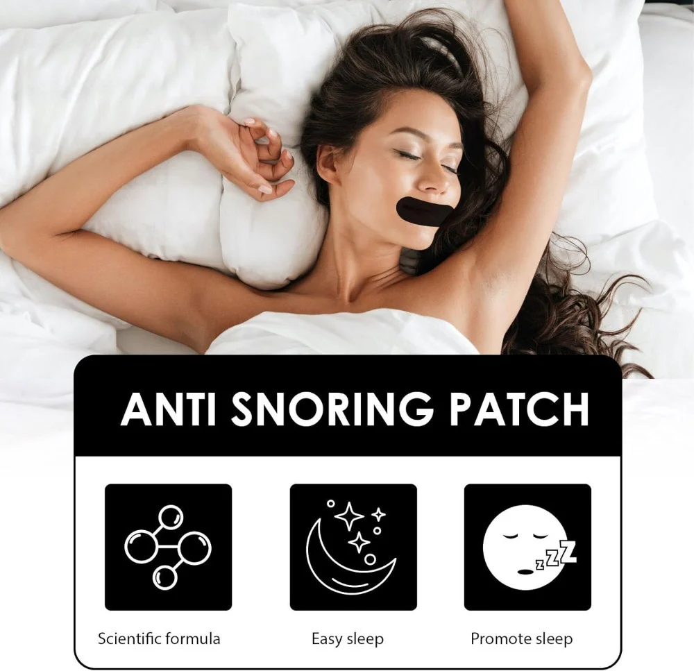 Sleep-Enhancing Mouth Tape for Snoring Reduction and Nasal Breathing - Image 17