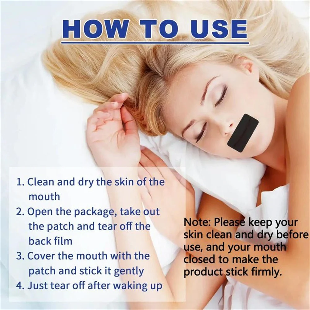 Sleep-Enhancing Mouth Tape for Snoring Reduction and Nasal Breathing - Image 21