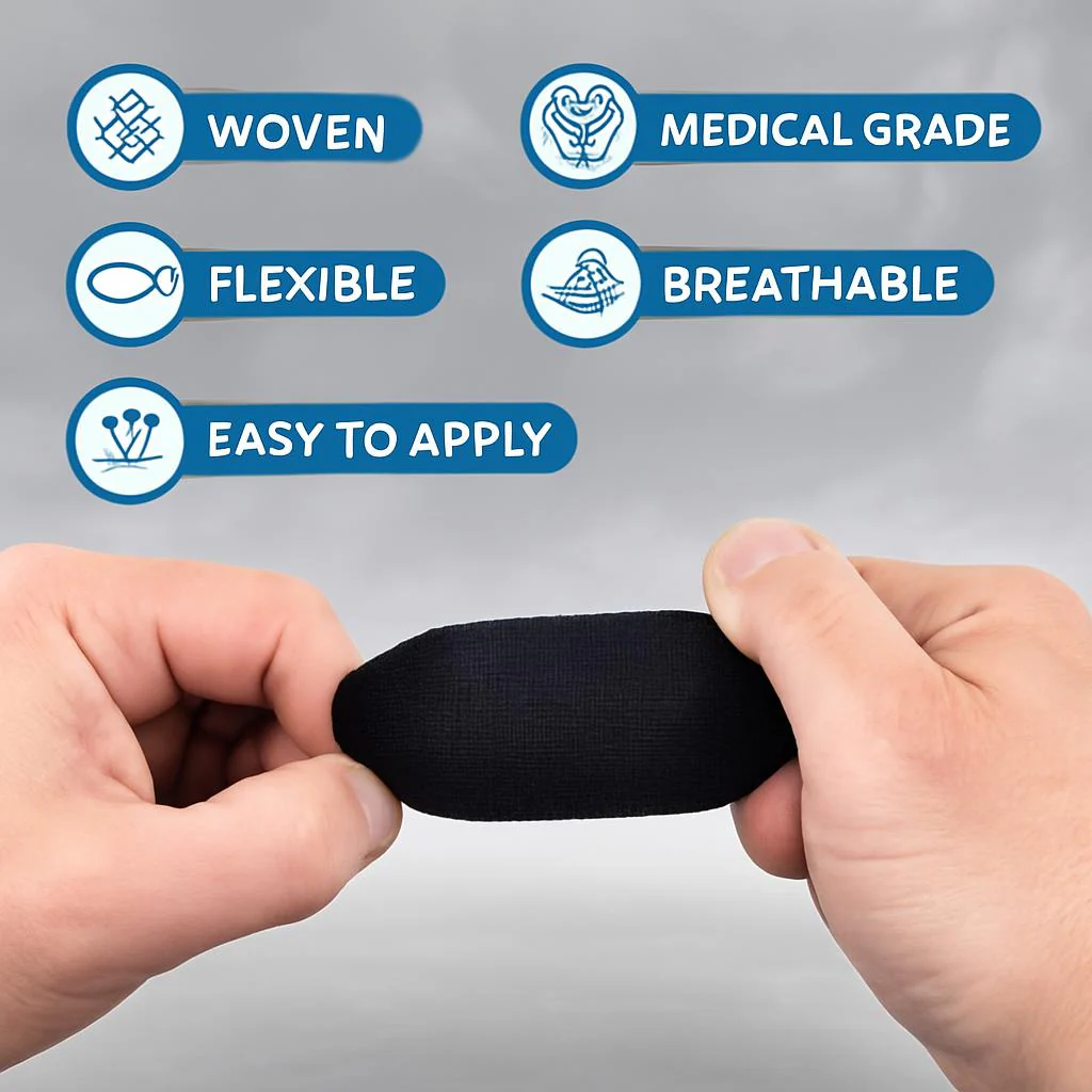 Sleep-Enhancing Mouth Tape for Snoring Reduction and Nasal Breathing - Image 8