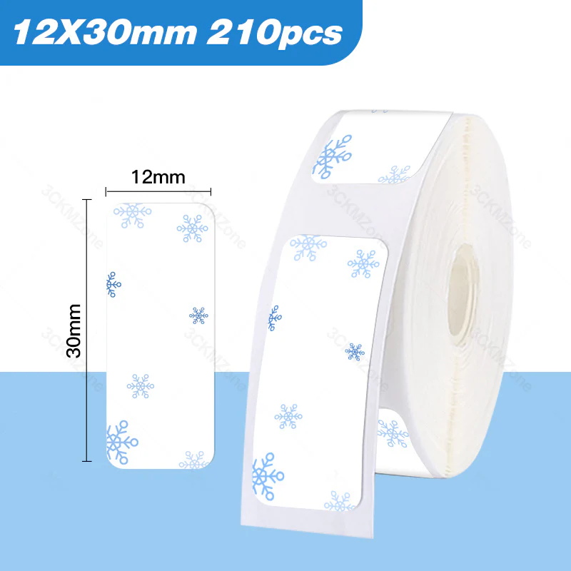 Eco-Friendly Heart Pattern Adhesive Labels - Image 15