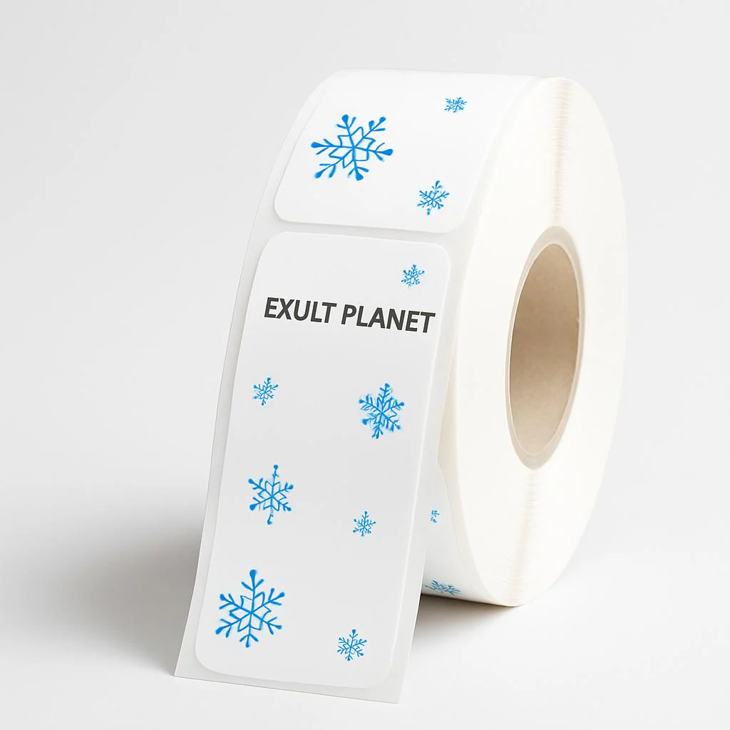 Eco-Friendly Heart Pattern Adhesive Labels - Image 7