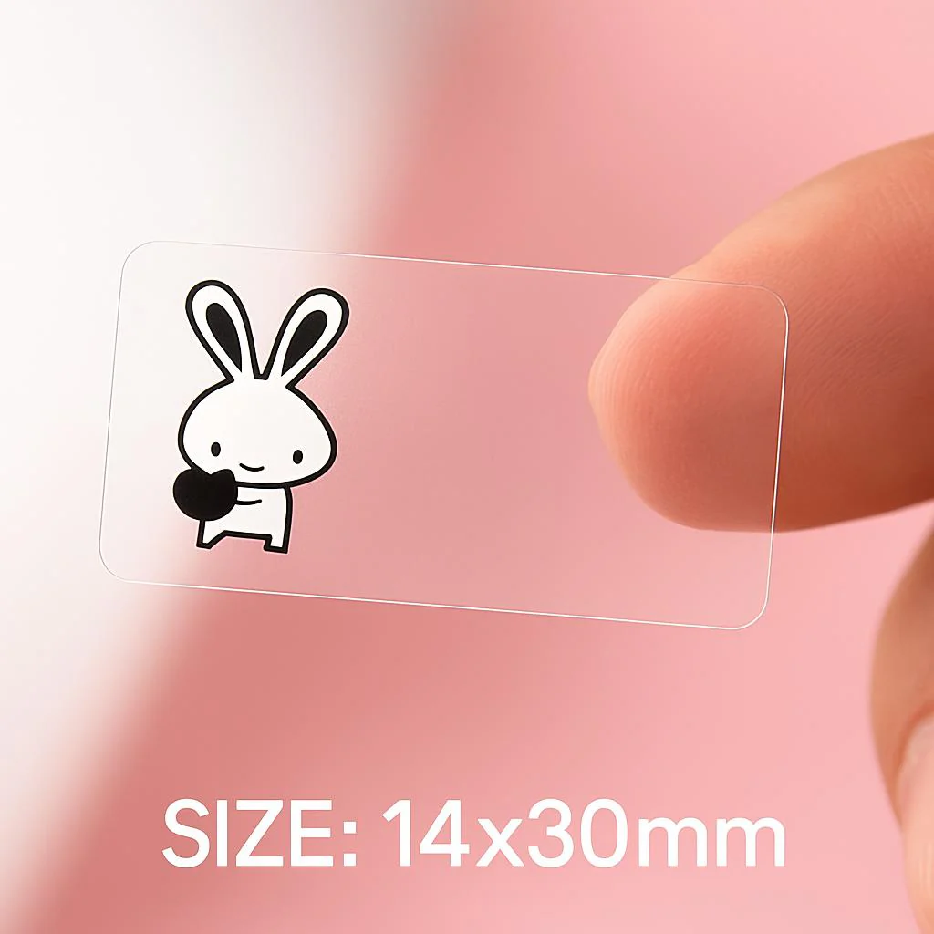 Eco-Friendly Heart Pattern Adhesive Labels - Image 9