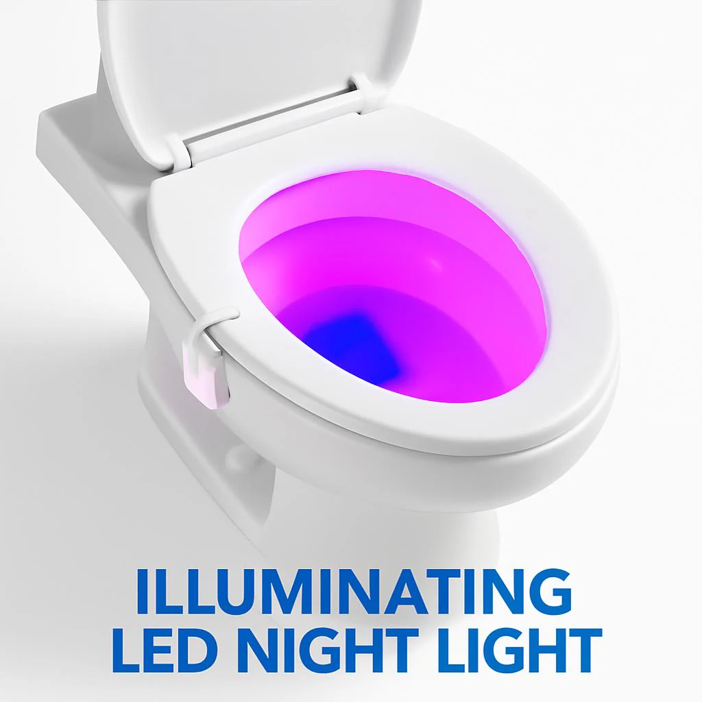 LED Toilet Night Light - Energy-Efficient Bathroom Accessory - Image 10