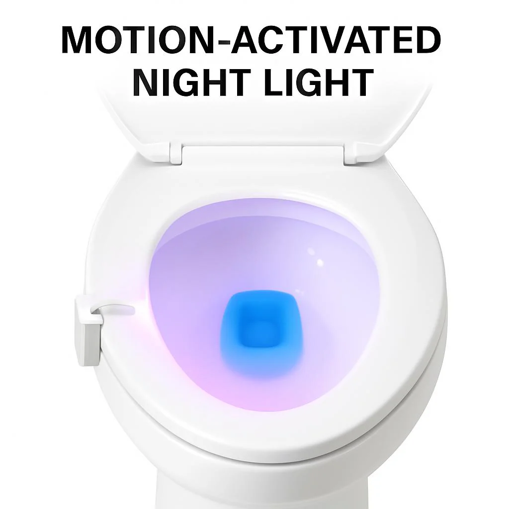 LED Toilet Night Light - Energy-Efficient Bathroom Accessory - Image 11