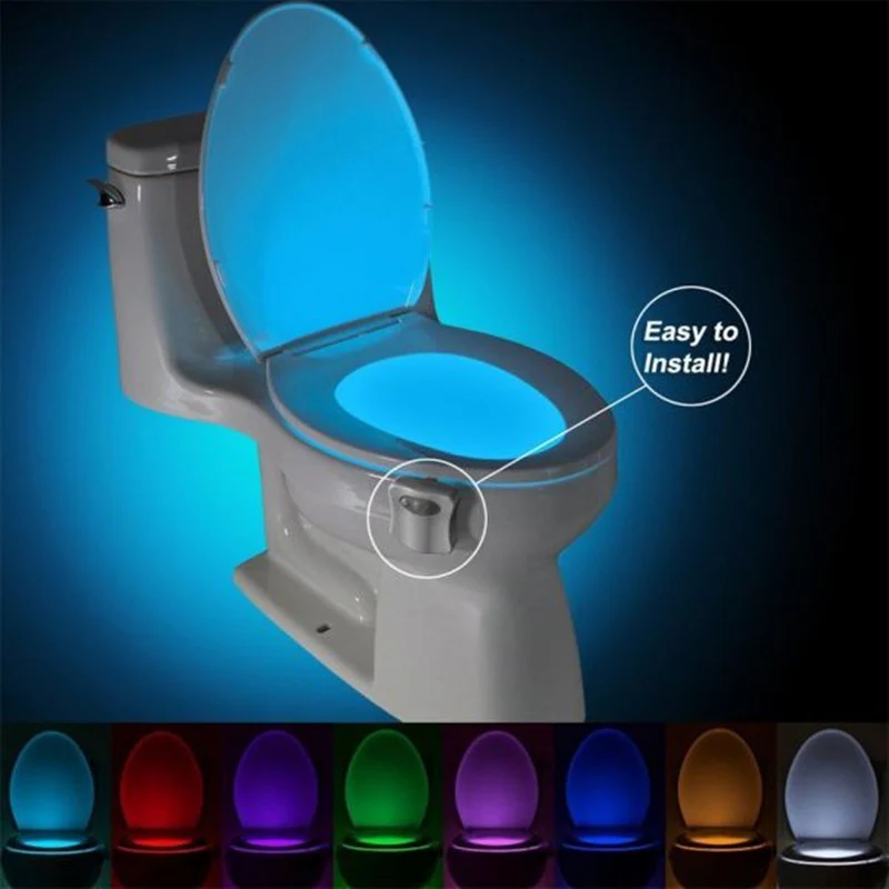 LED Toilet Night Light - Energy-Efficient Bathroom Accessory - Image 27