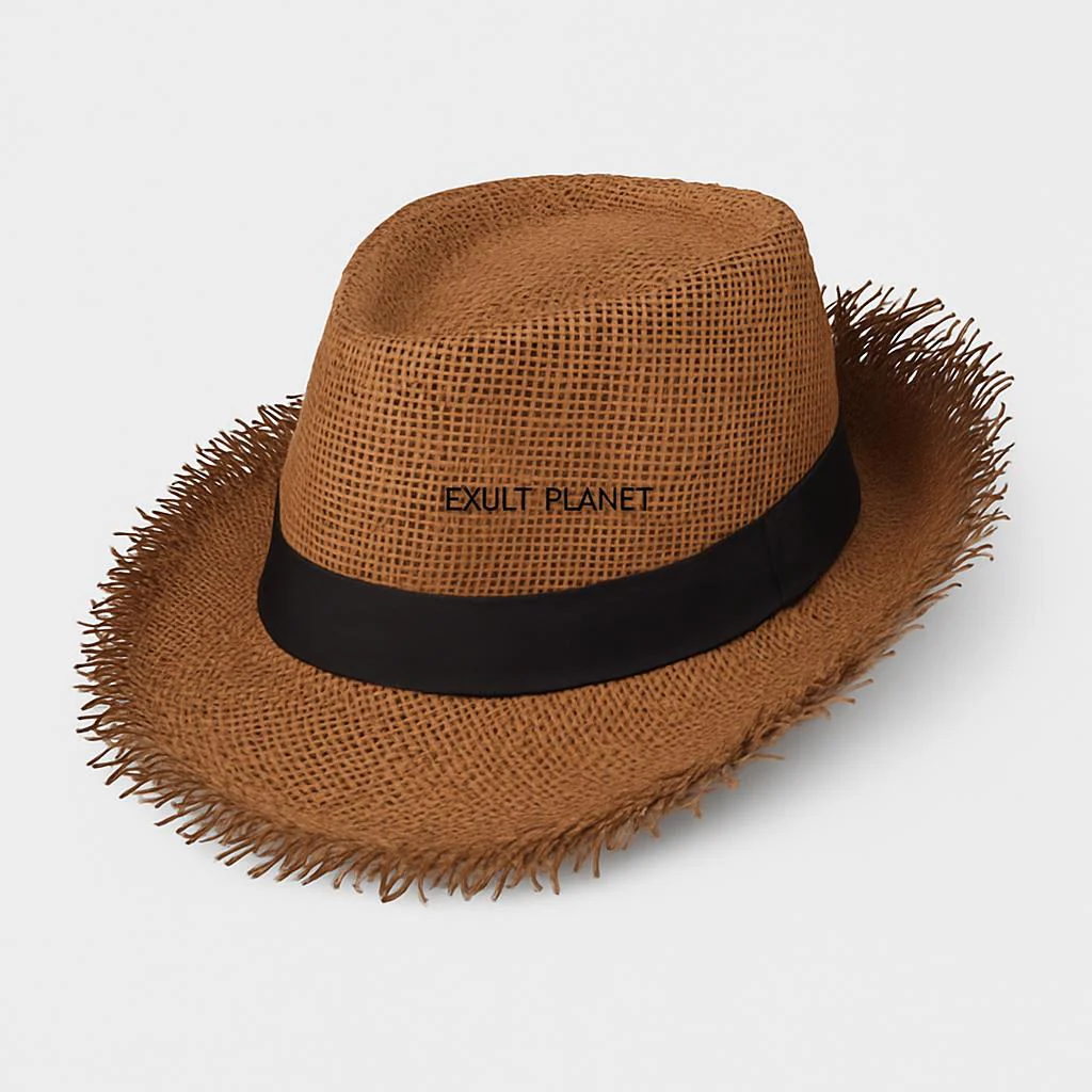 Men's Eco-Friendly Straw Top Hat for Stylish Sun Protection - Image 8