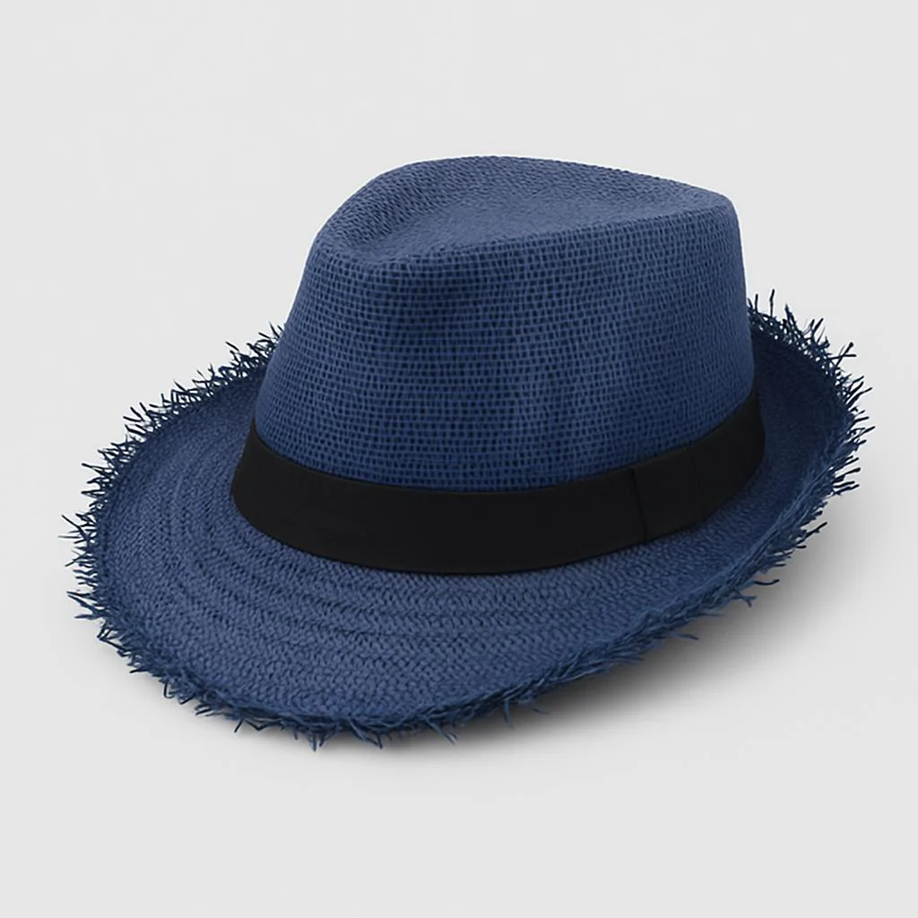 Men's Eco-Friendly Straw Top Hat for Stylish Sun Protection - Image 9