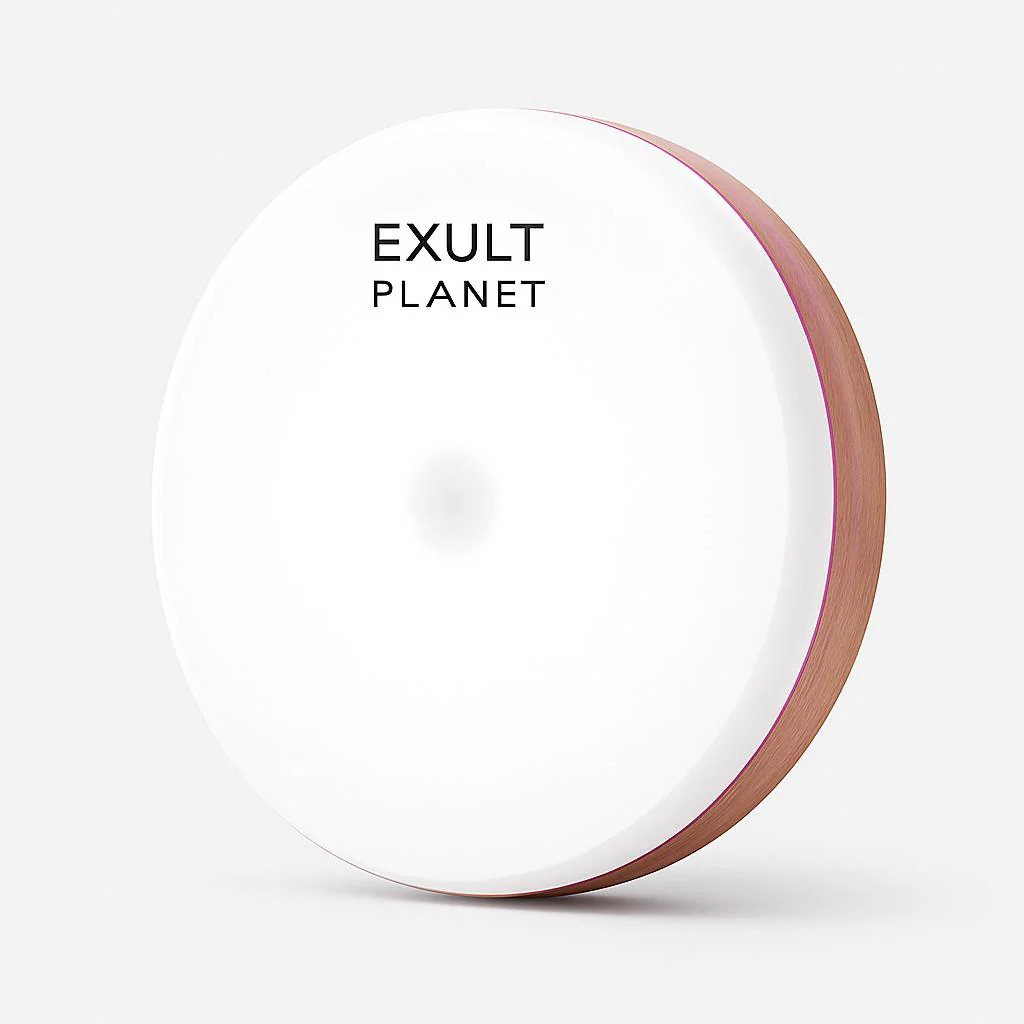 Eco-Friendly LED Night Light with Wooden Base - Image 8