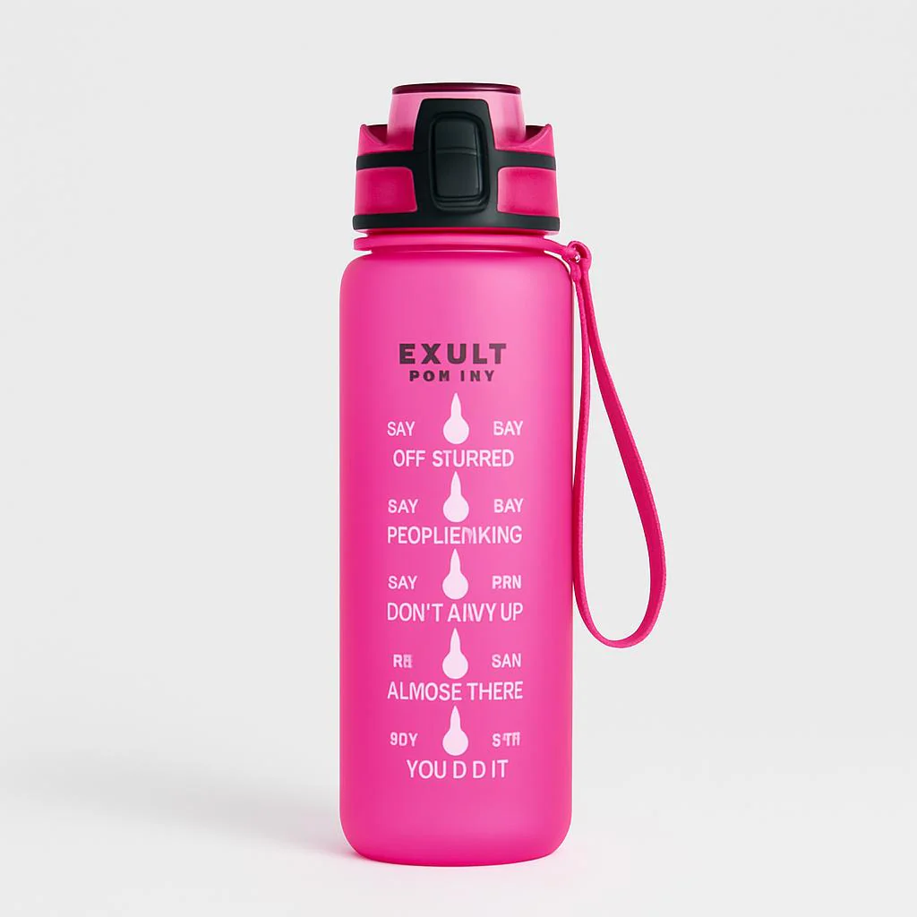 Hydration Time-Marker Water Bottle - Eco-Friendly & BPA-Free - Image 15