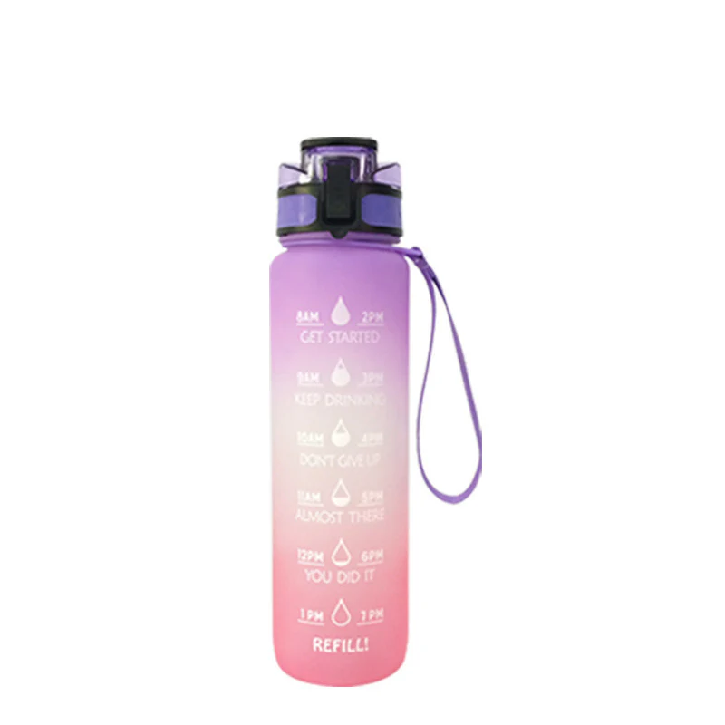 Hydration Time-Marker Water Bottle - Eco-Friendly & BPA-Free - Image 28