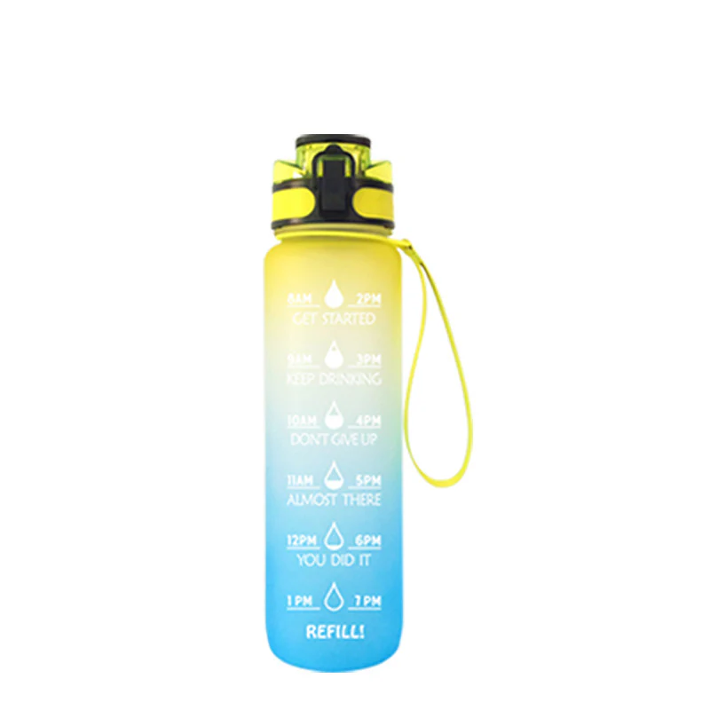 Hydration Time-Marker Water Bottle - Eco-Friendly & BPA-Free - Image 29