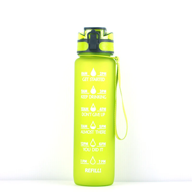 Hydration Time-Marker Water Bottle - Eco-Friendly & BPA-Free - Image 31