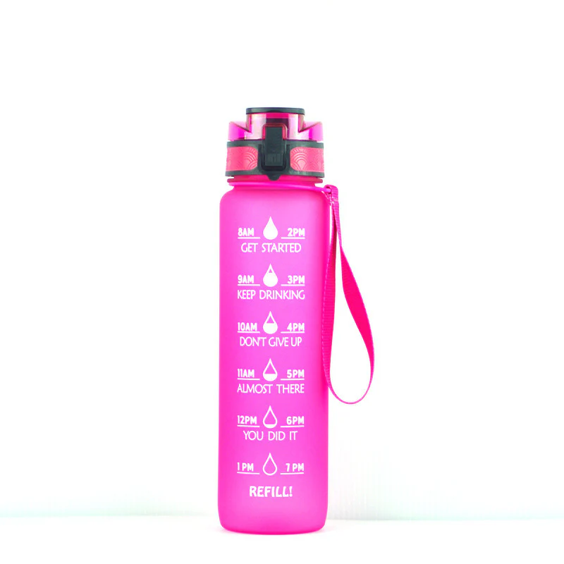 Hydration Time-Marker Water Bottle - Eco-Friendly & BPA-Free - Image 32