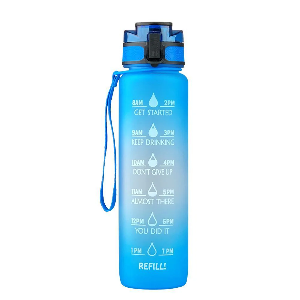 Hydration Time-Marker Water Bottle - Eco-Friendly & BPA-Free - Image 34