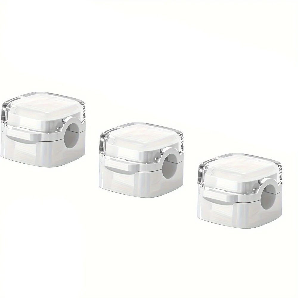 Transparent Magnetic Cord Manager – 3-Pack Cable Holder - Image 7