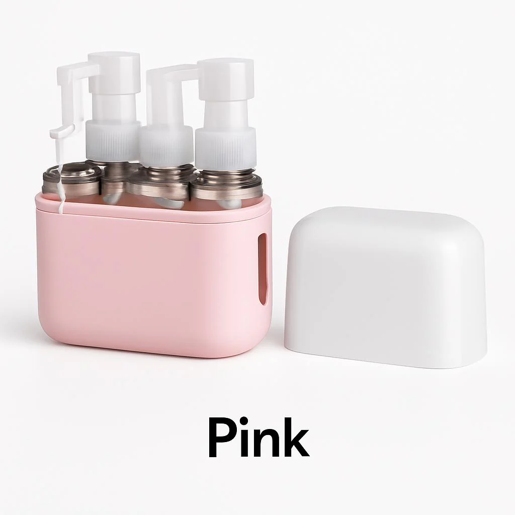 Eco Travel Spray and Lotion Bottles - Leak Proof & Refillable - Image 4