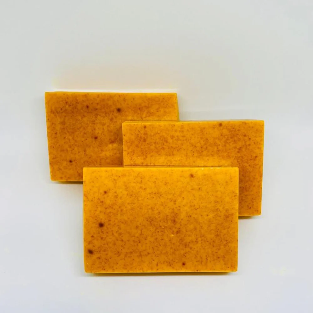 Natural Yellow Turmeric Soap Bars - Eco-Friendly, Biodegradable, Plastic-Free - Image 15