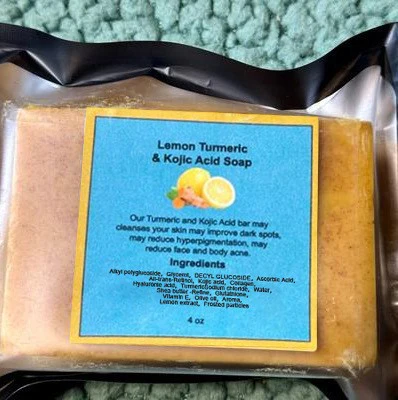 Natural Yellow Turmeric Soap Bars - Eco-Friendly, Biodegradable, Plastic-Free - Image 19