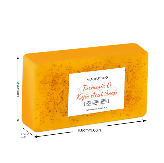 Natural Yellow Turmeric Soap Bars - Eco-Friendly, Biodegradable, Plastic-Free - Image 22