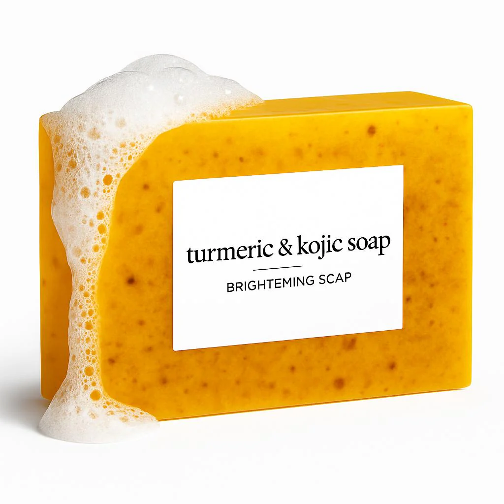 Natural Yellow Turmeric Soap Bars - Eco-Friendly, Biodegradable, Plastic-Free - Image 5
