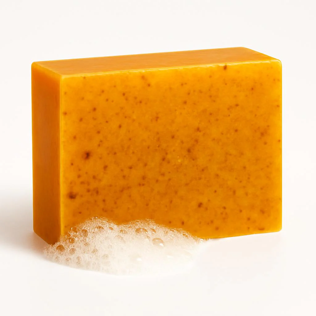 Natural Yellow Turmeric Soap Bars - Eco-Friendly, Biodegradable, Plastic-Free - Image 6