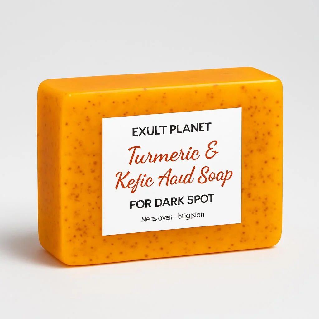 Natural Yellow Turmeric Soap Bars - Eco-Friendly, Biodegradable, Plastic-Free - Image 7