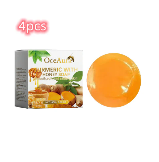 Turmeric Honey Soap Bar - Natural Skin Care, Biodegradable, Plastic-Free - Image 7