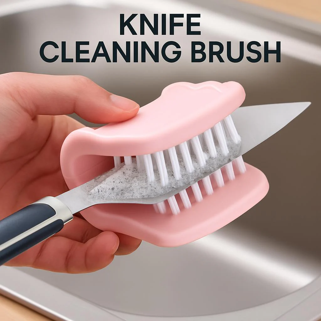Eco-Friendly Knife Cleaning Brush - Durable & Reusable - Image 6