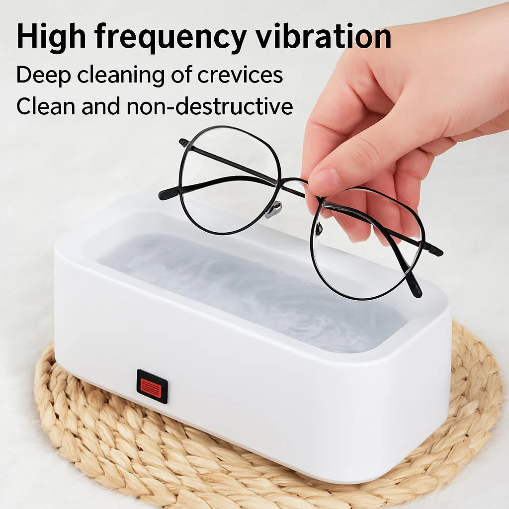 Ultrasonic Eyeglasses Cleaner - Eco-Friendly, Water-Saving, Multi-Use - Image 2